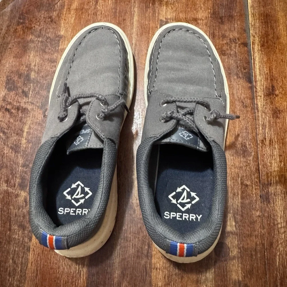 Sperry Captain Moc rubber-soled shoes‎ Women's Size 7.5 Gray